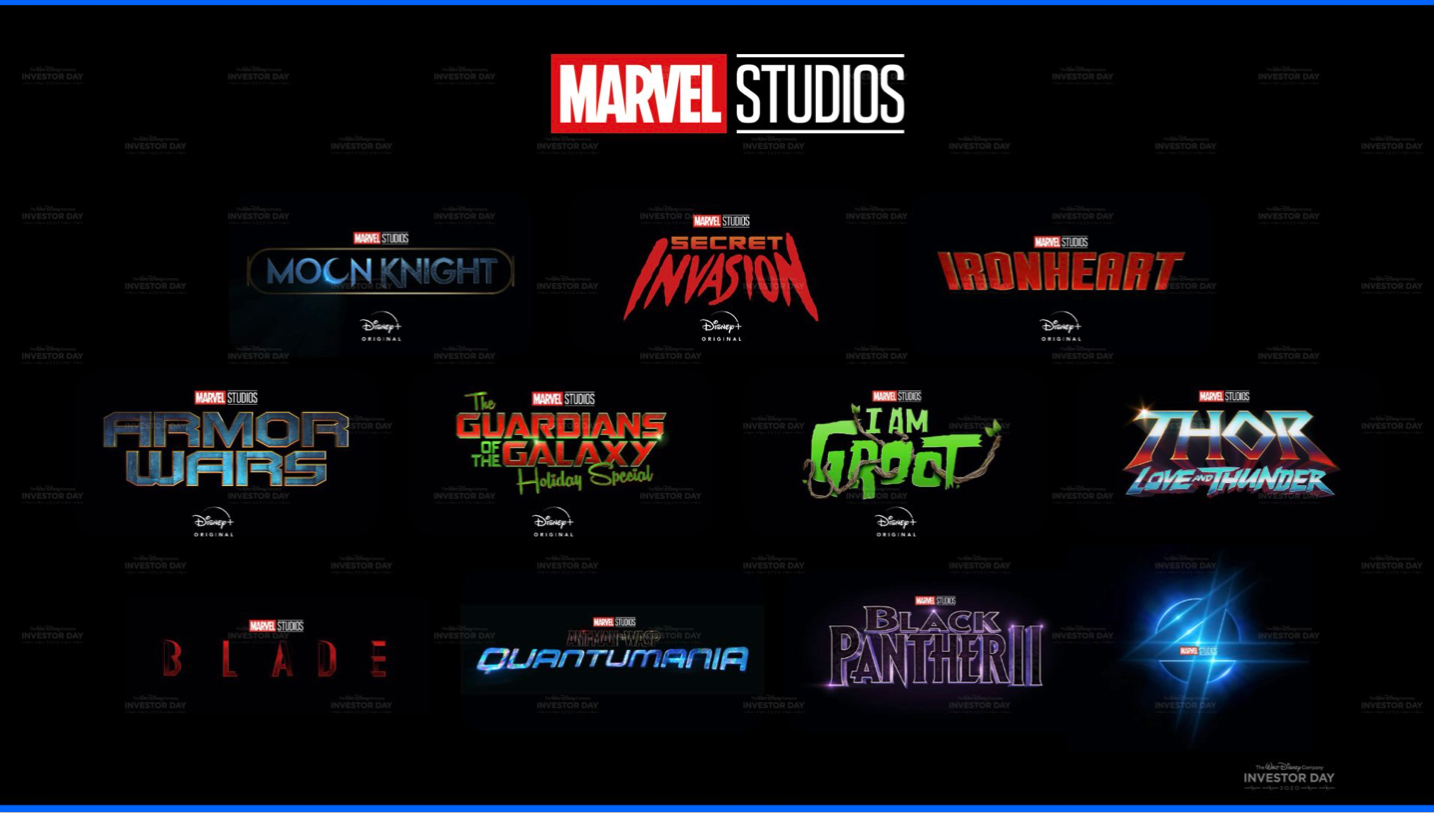 Dit zijn de nieuwe films & series van Marvel Studios tot 2024